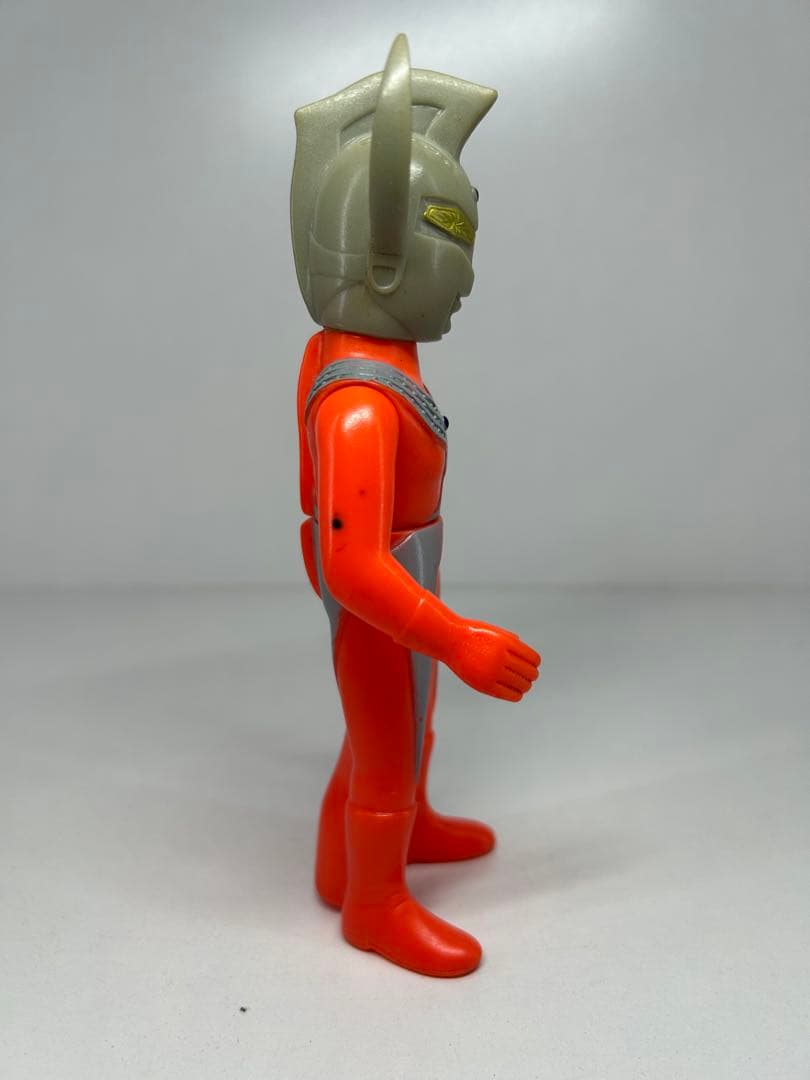 ブルマァク　ウルトラマンタロウ　ソフビ キャップ　当時物　15cm