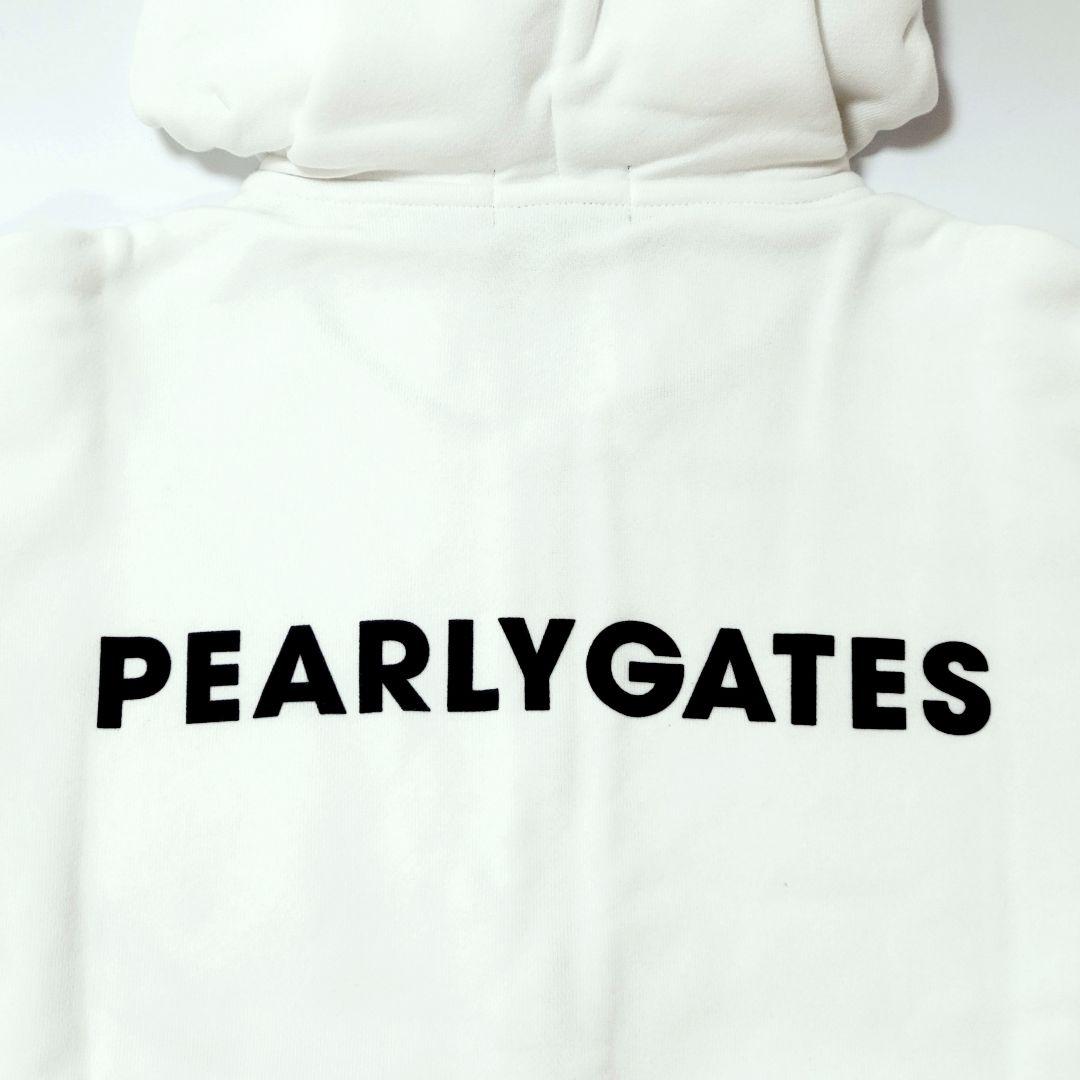 【PEARLY GATES/パーリーゲイツ】パーカー ホワイト 白 サクラ 桜
