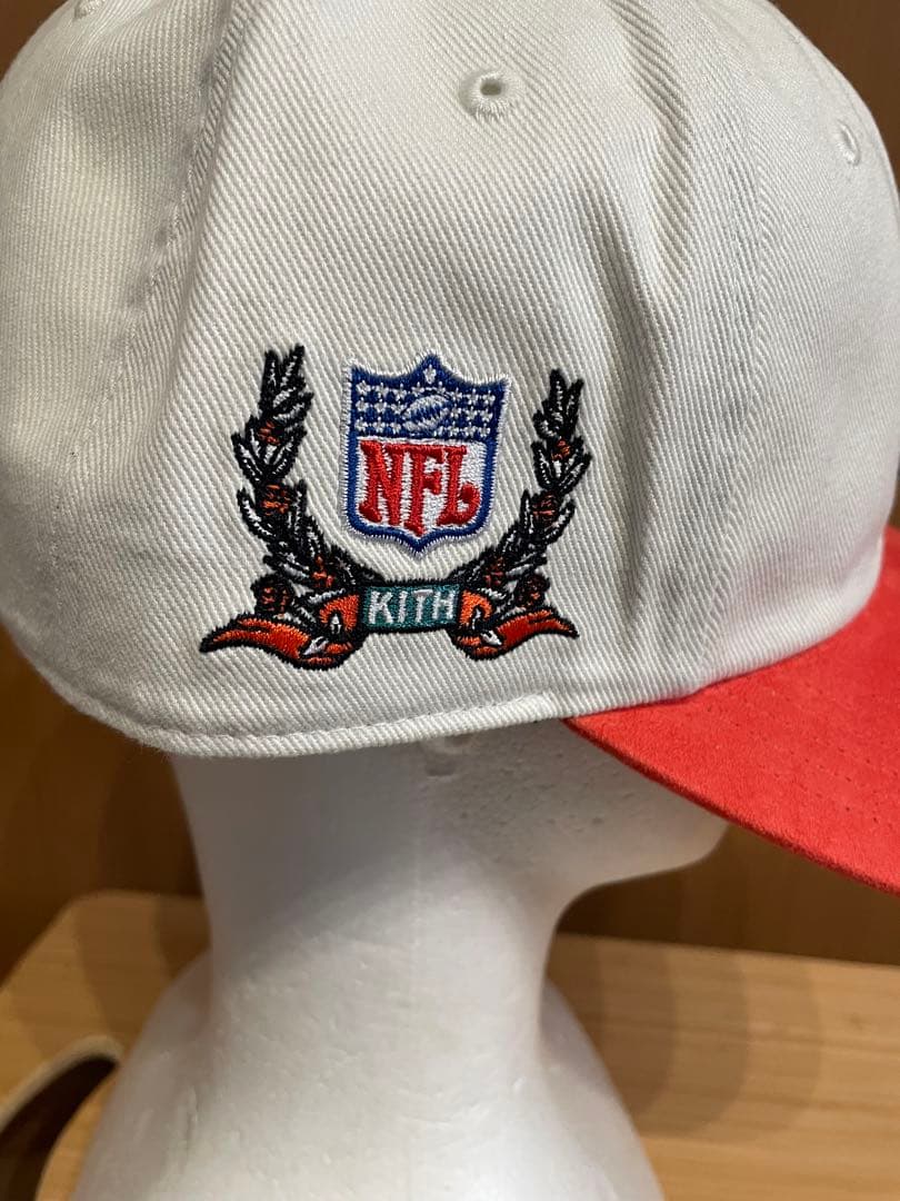 Kith ✖️47 NFLマイアミドルフィンズフランチャイズLSキャップ