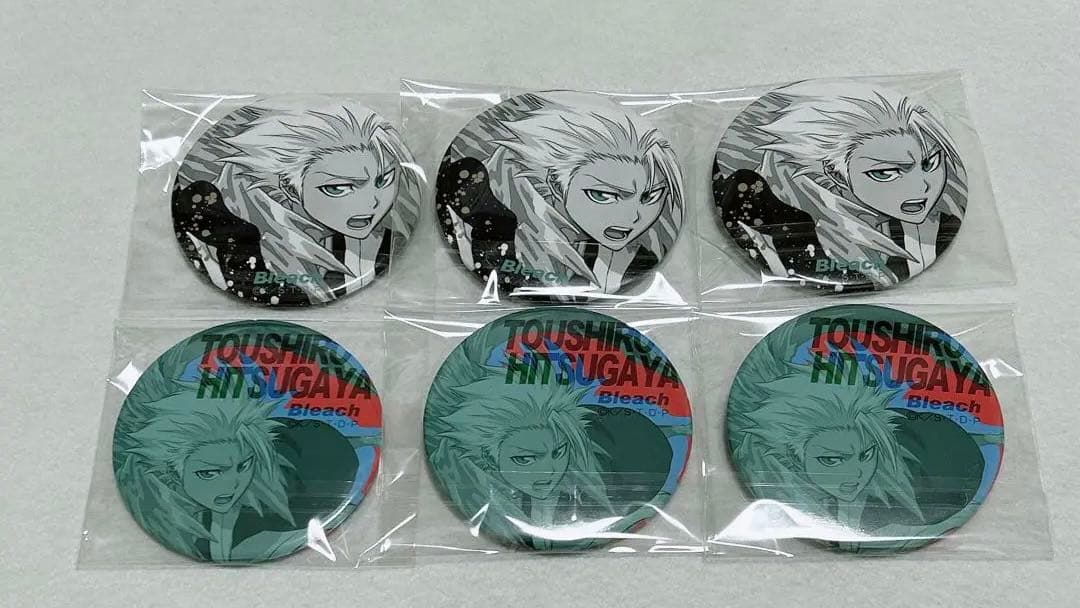BLEACH 日番谷冬獅郎 ハート 缶バッジ