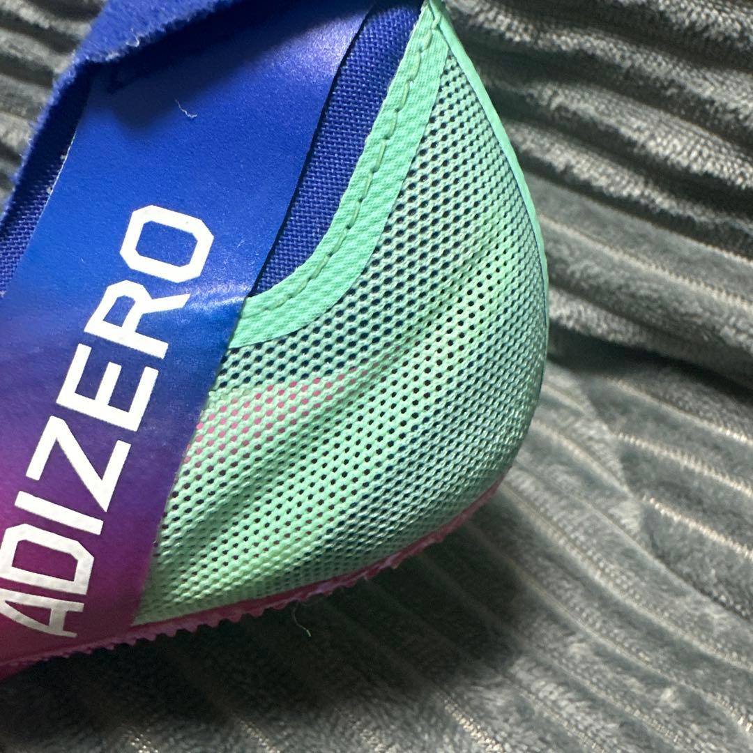 adidas ADIZERO FINESSEスパイク専用バッグ付き26.5