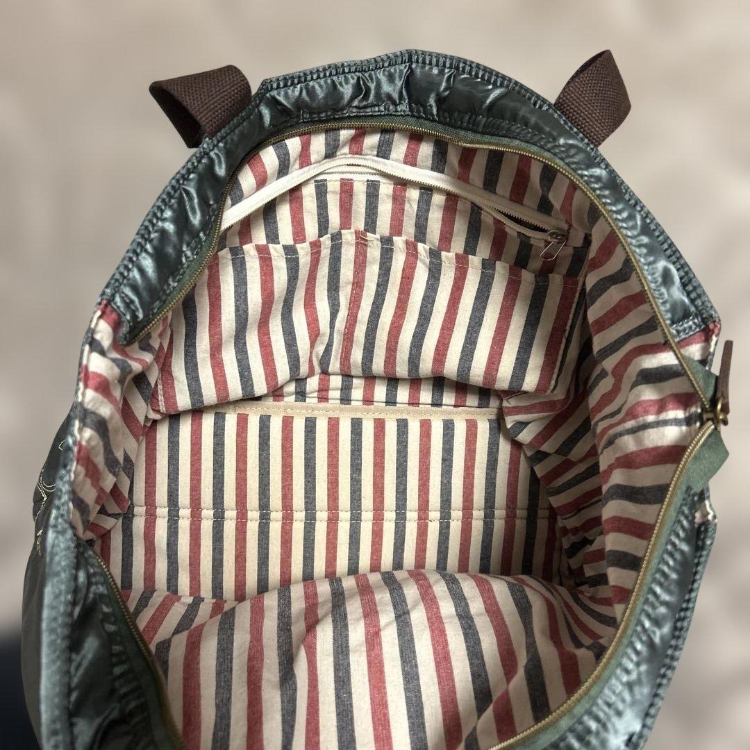 【超美品】Callawayキャロウェイワッペントートバッグ グリーン 軽量