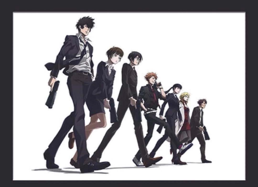 PSYCHO-PASS サイコパス　キービジュアル　複製原画　A