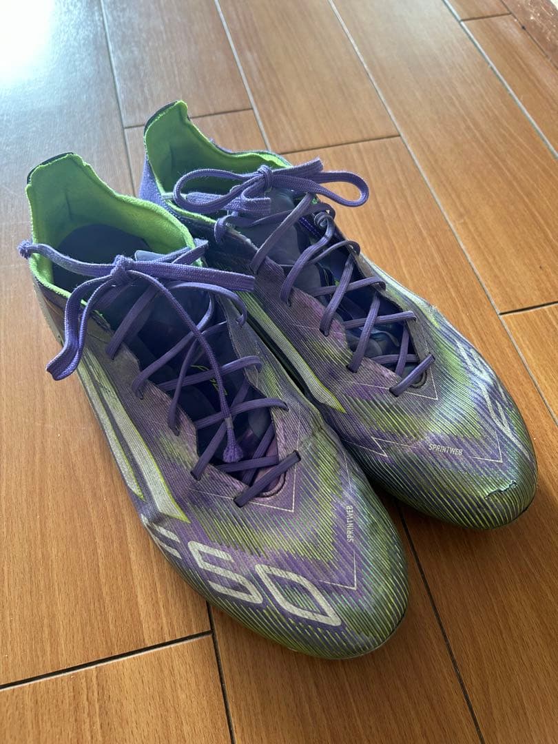 adidas F50 エリートAG 25.5 サッカースパイク 補強済