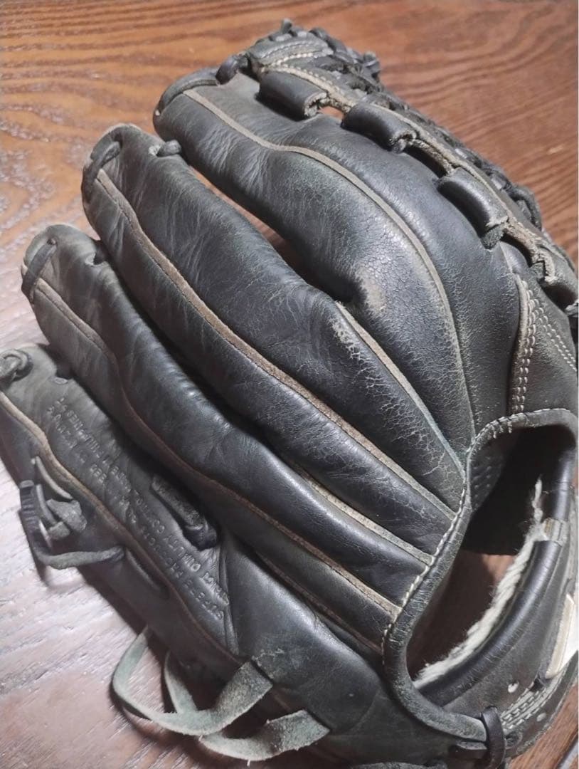 Mizuno ブラック 軟式グローブ