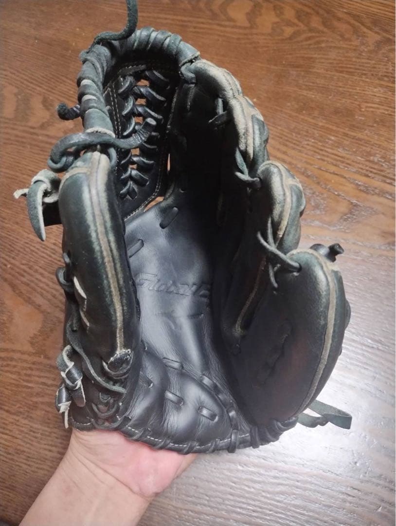 Mizuno ブラック 軟式グローブ