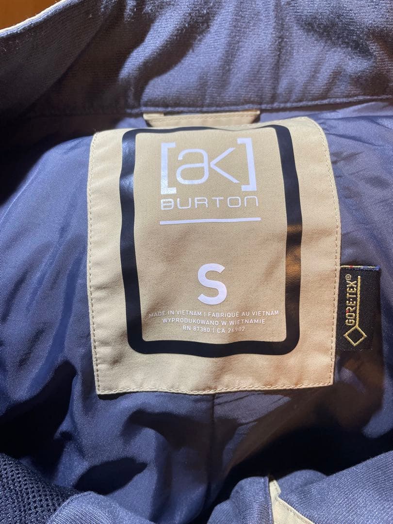 Burton ak スノーボードパンツ gore-tex sサイズ