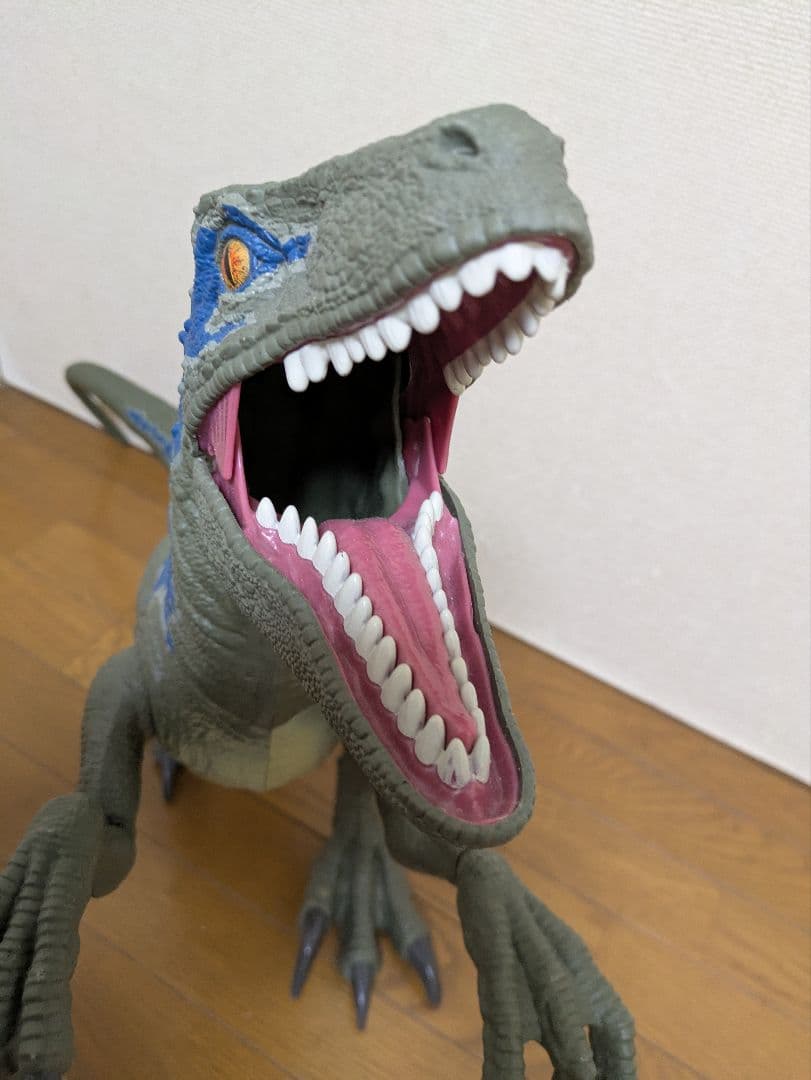希少 ジュラシックワールド スーパービックブルー マテル社製 全長96cm
