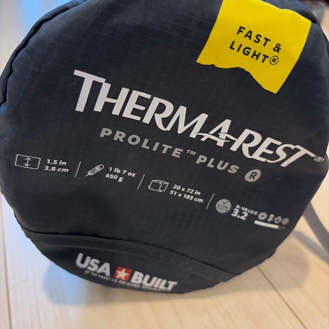 【美品】THERM-A-REST PROLITE PLUS レギュラー