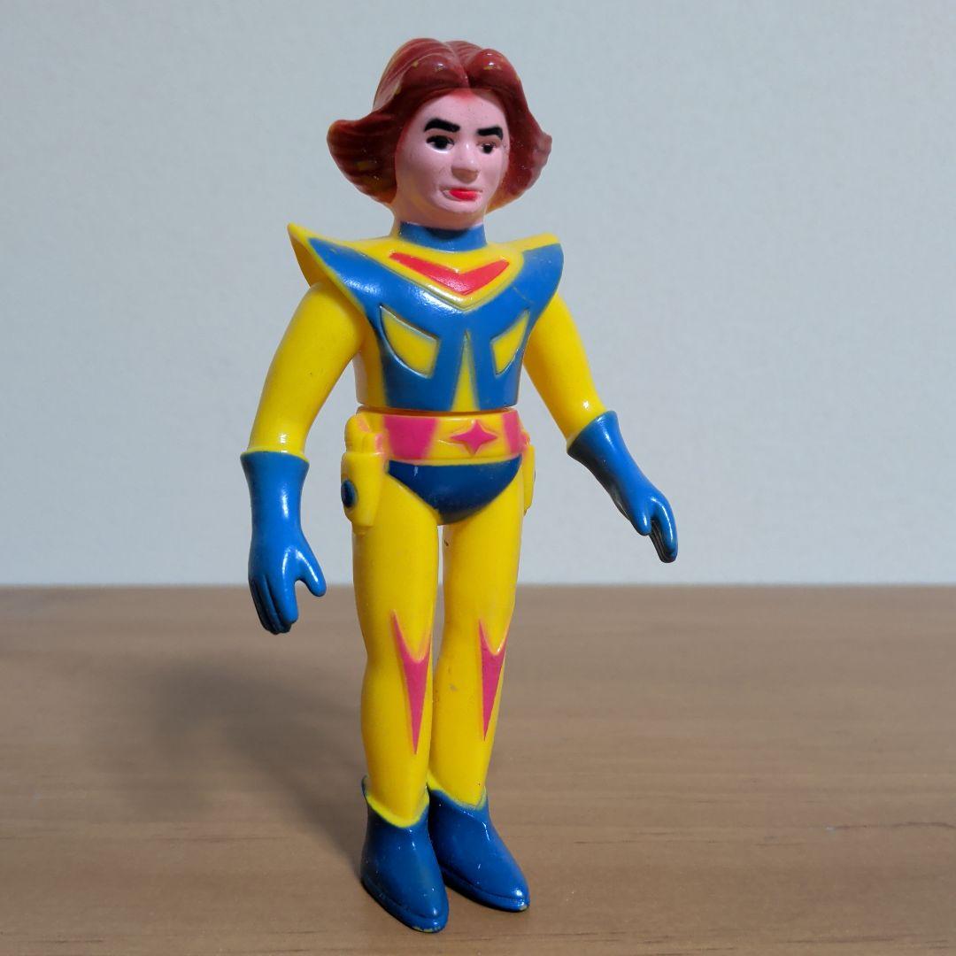 【当時もの】中嶋製作所　ソフビ　南城二　宇宙の騎士テッカマン