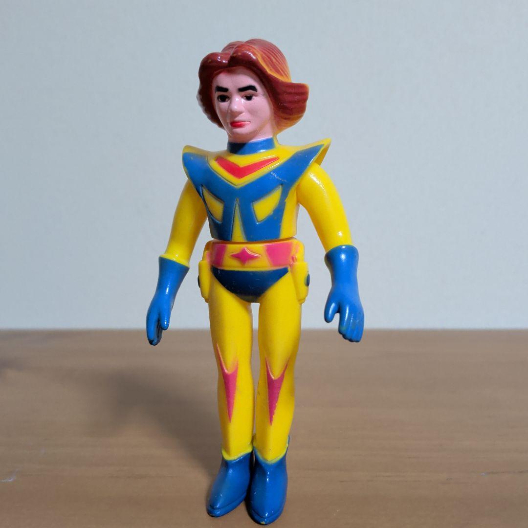 【当時もの】中嶋製作所　ソフビ　南城二　宇宙の騎士テッカマン
