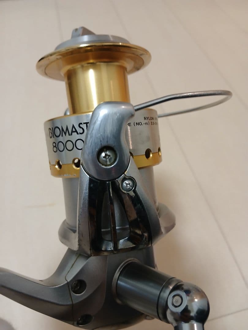 シマノ　バイオマスター8000PG　スピニングリール