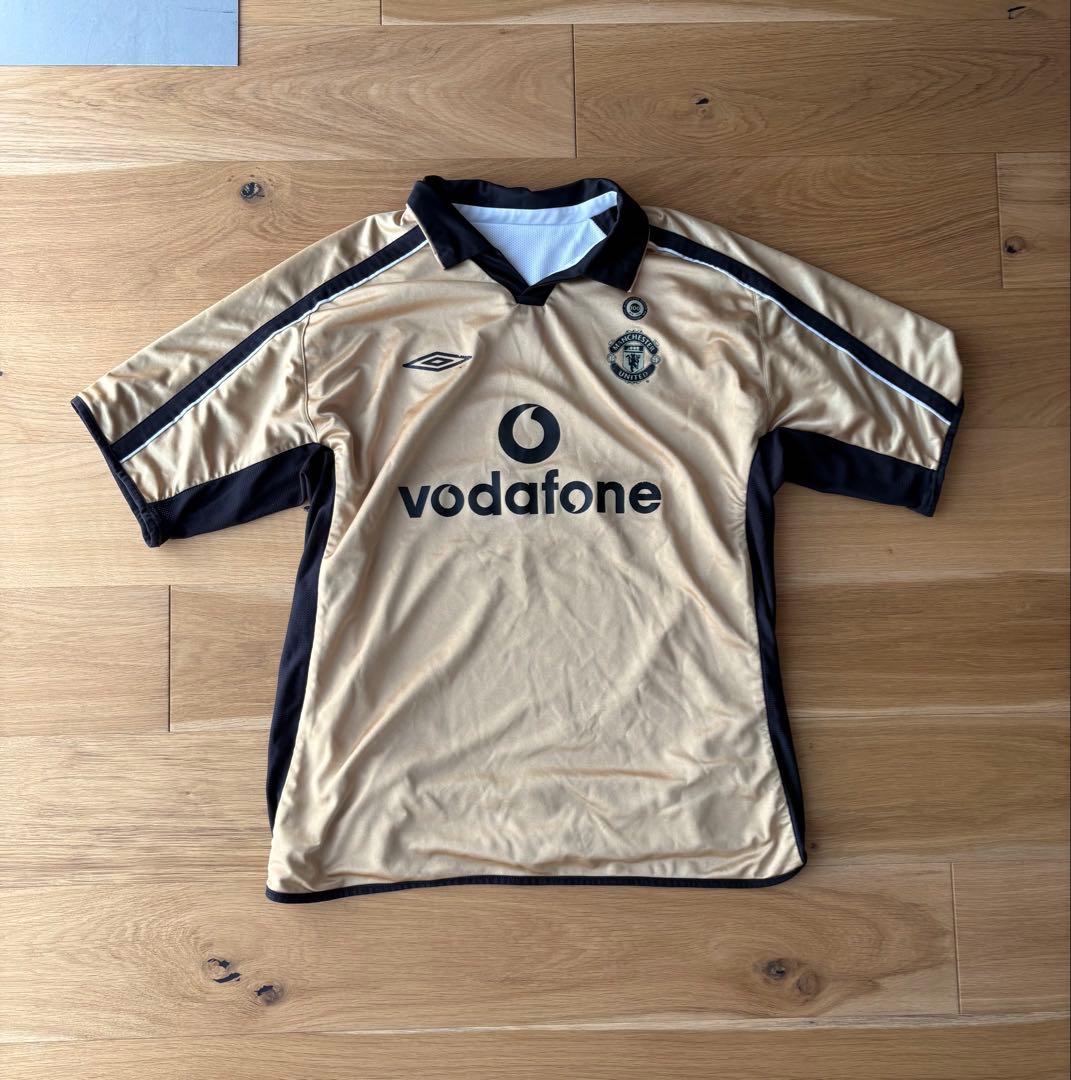 マンチェスターユナイテッド　100周年　サッカー　アンブロユニフォーム　Tシャツ