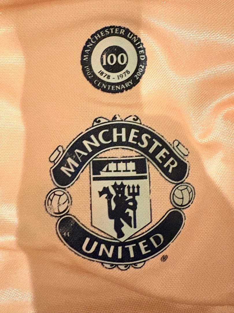 マンチェスターユナイテッド　100周年　サッカー　アンブロユニフォーム　Tシャツ
