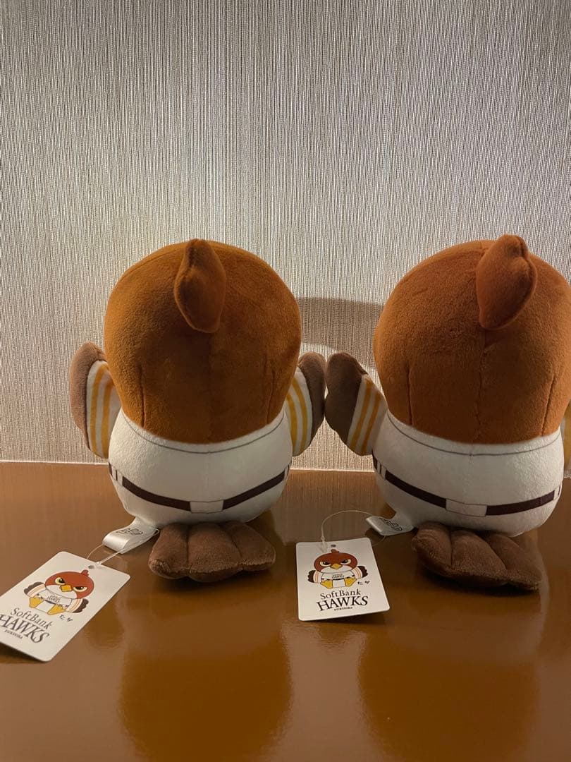ソフトバンクホークス　ぬいぐるみくじ　6等　たか　2個セット