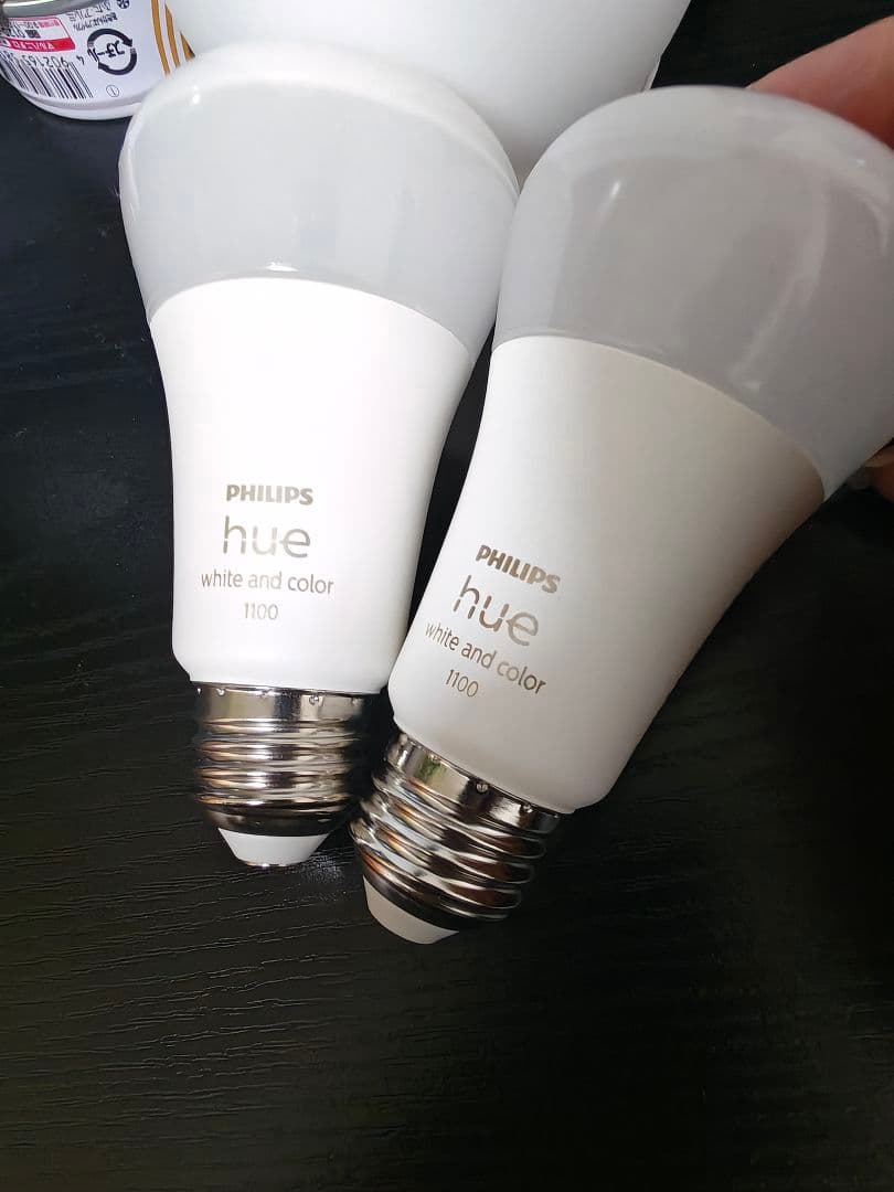 [もも専用] 2個セット Philips Hue電球 E26 フルカラー1100