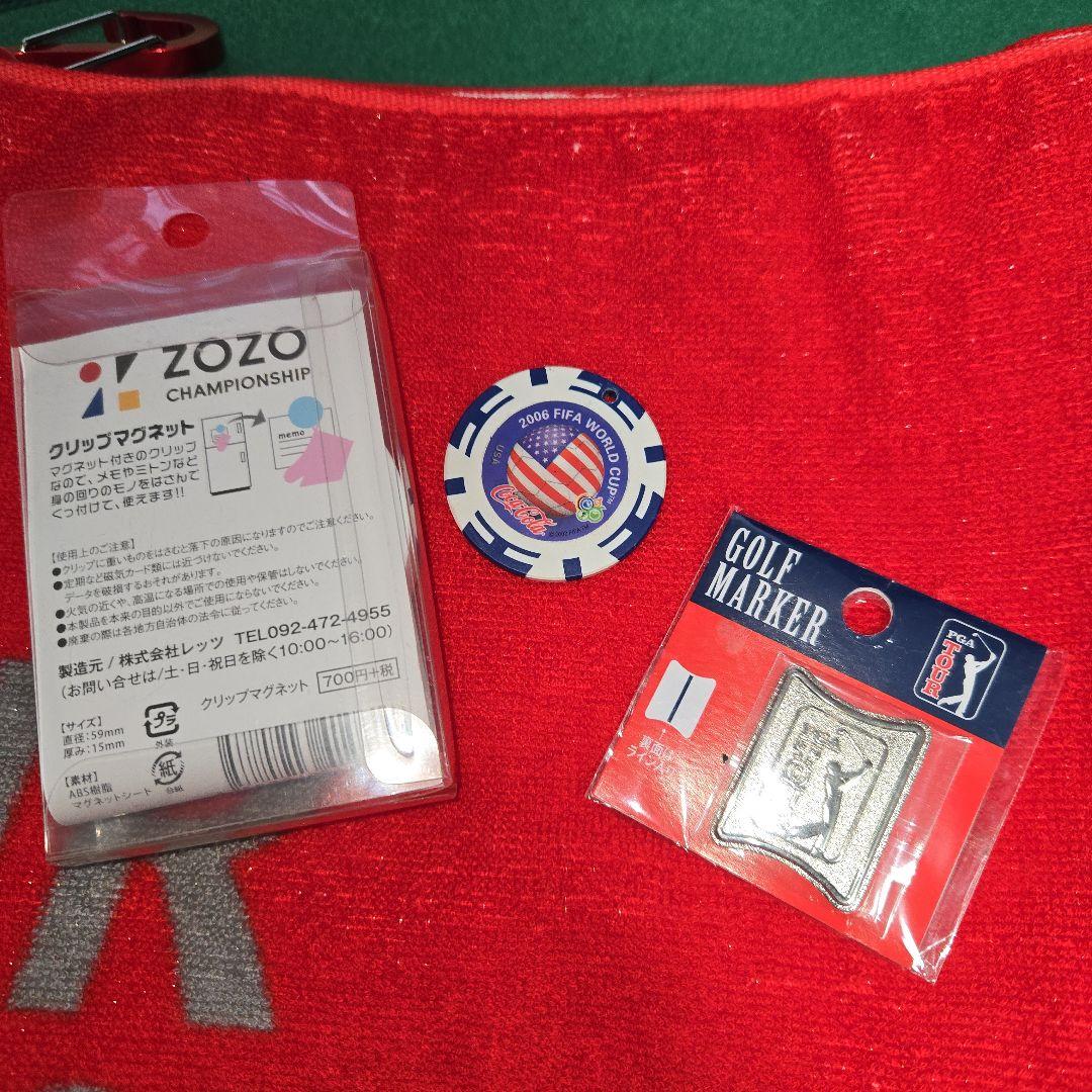 PGA TOUR CHAMPIONSHIP キャディバッグ&タオル&マーカー付