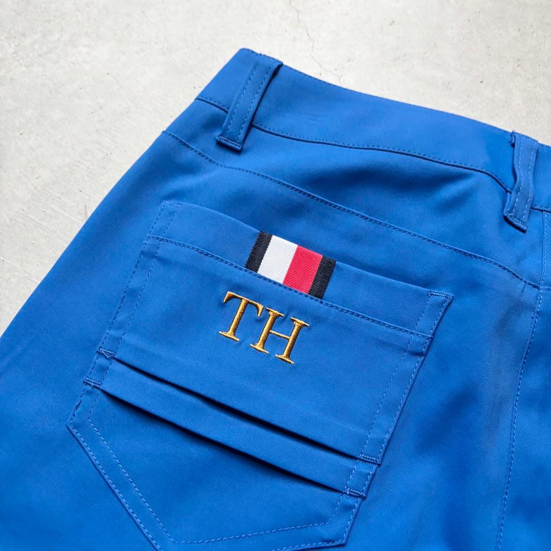 【極美品】  GOLF ストレッチロングパンツ ロゴ