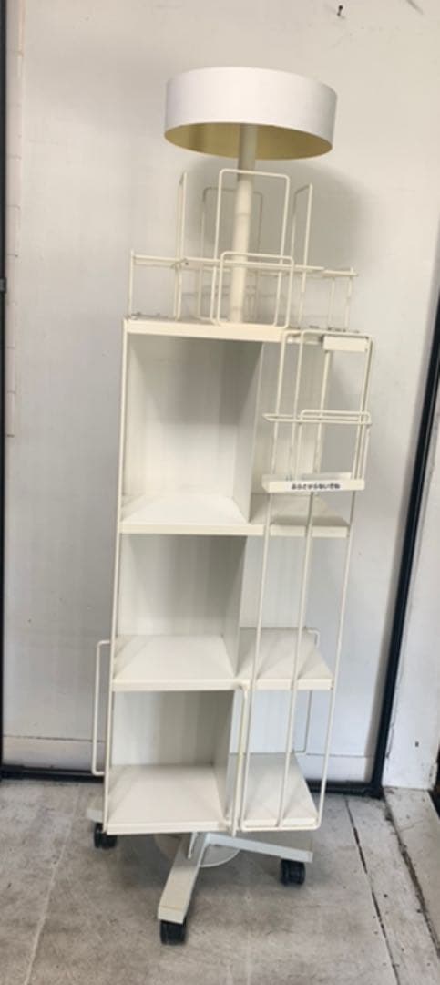 本屋 什器 ☆レトロ　くるくる式　本棚☻