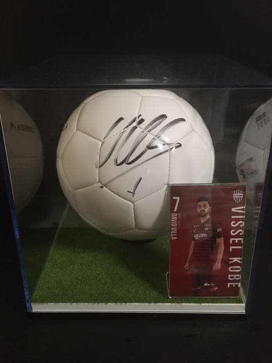 ダビド・ビジャ 直筆サイン ヴィッセル神戸 DAVID VILLA サイン