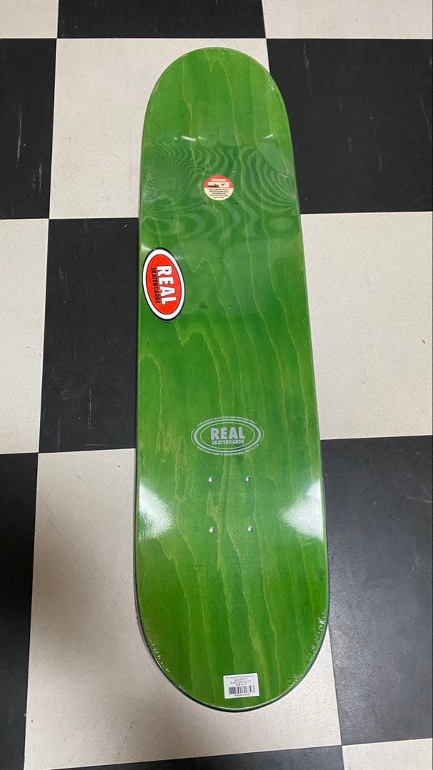 REAL SKATEBOARDS デッキ 8.12オーバルレッド 新品未使用