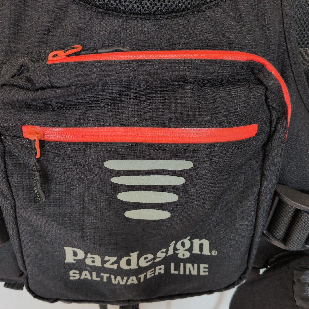 Pazdesign Saltwater Line フィッシングベスト