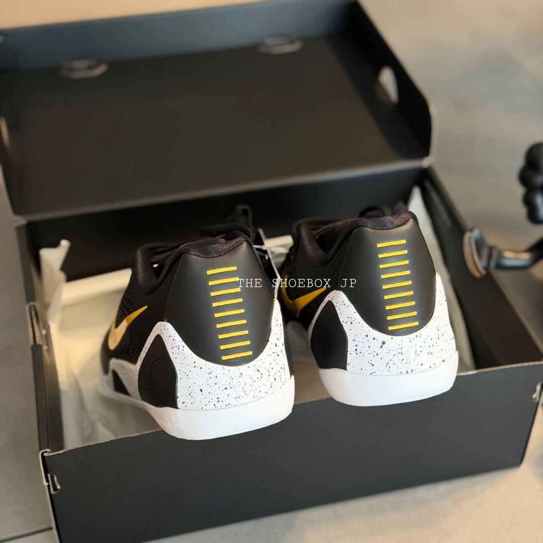 新品！ナイキ コービー 9 Kobe 9 ブラック ゴールド 26.5cm