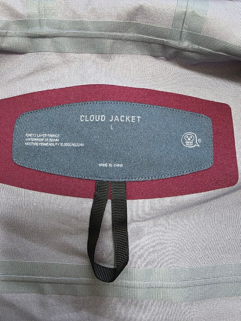 即決のみ　25-26 unfudge CLOUD JACKET Grape L