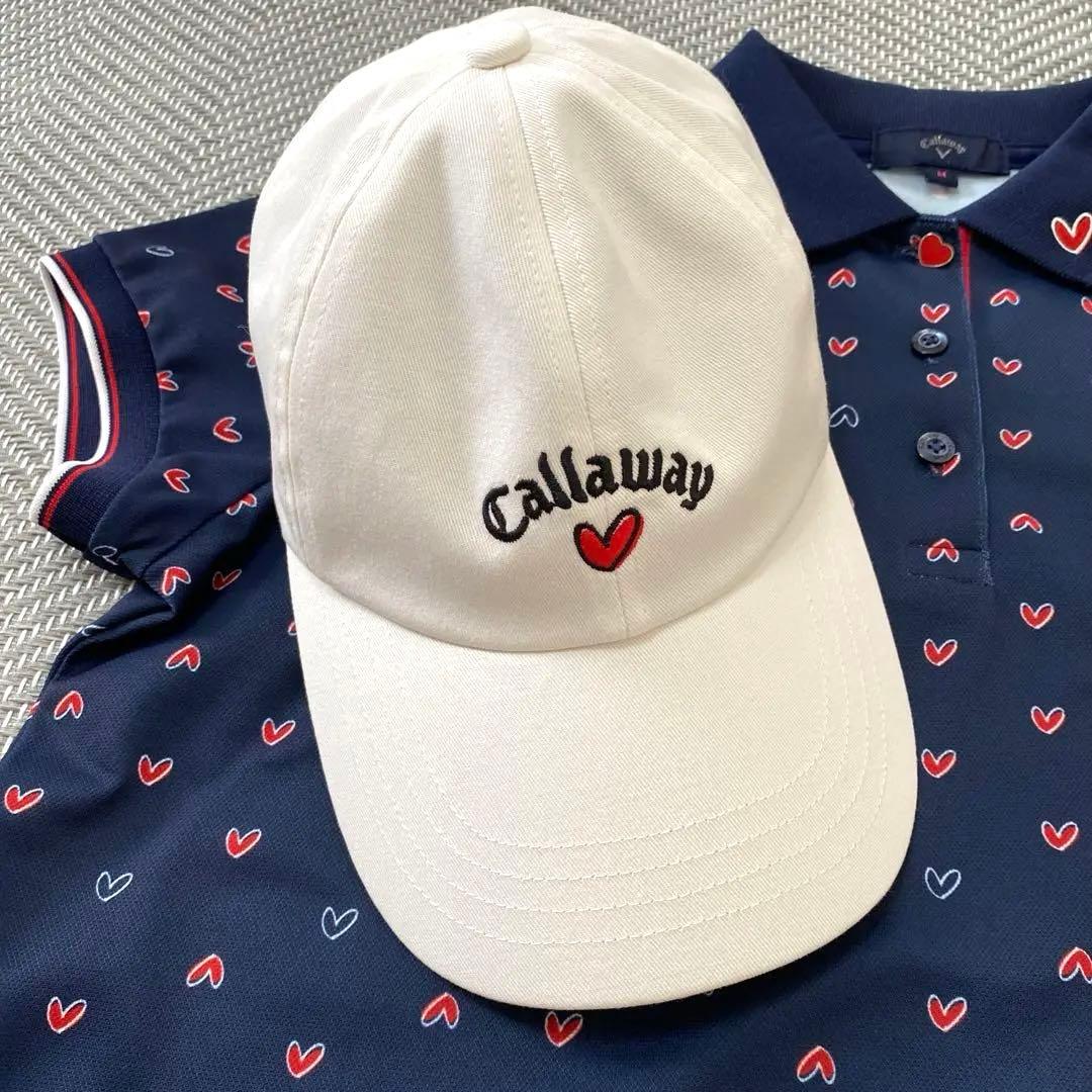 Callaway キャロウェイ　ゴルフウェアセット トップススカート帽子靴下4点