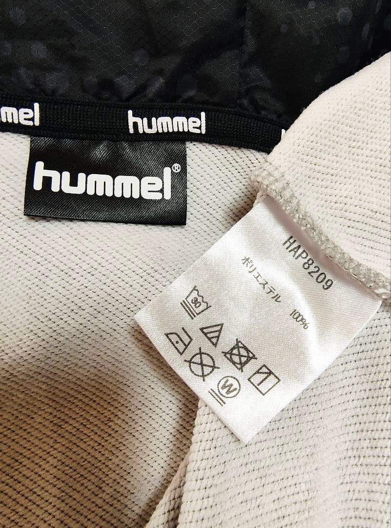 【極美品】【上下セットアップ】hummel スウェットジャージ フード グレー