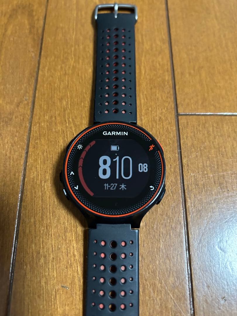 Garmin ForeAthlete235J ブラック・レッド
