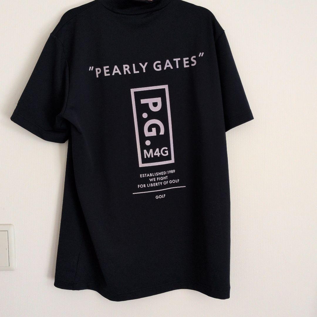 PEARLY GATES 紺 ハイネックシャツ　サイズ5