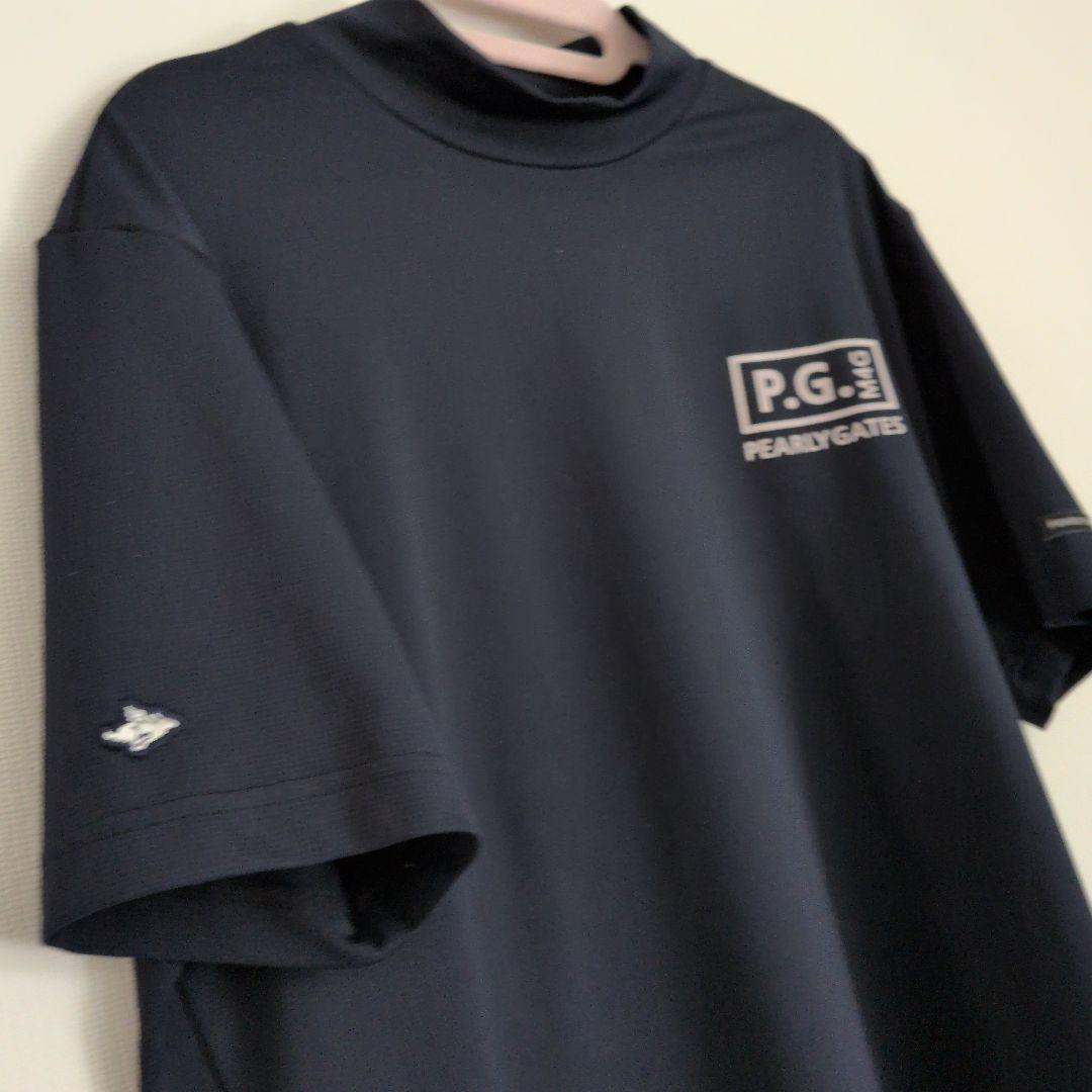 PEARLY GATES 紺 ハイネックシャツ　サイズ5