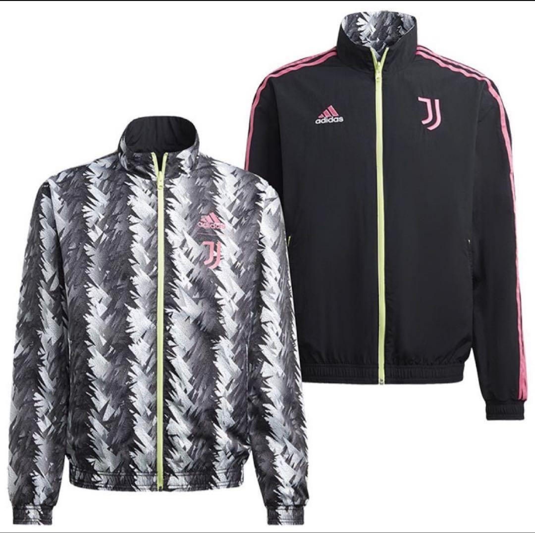 美品★adidas Juventus ピステ ウィンドブレーカー アンセム