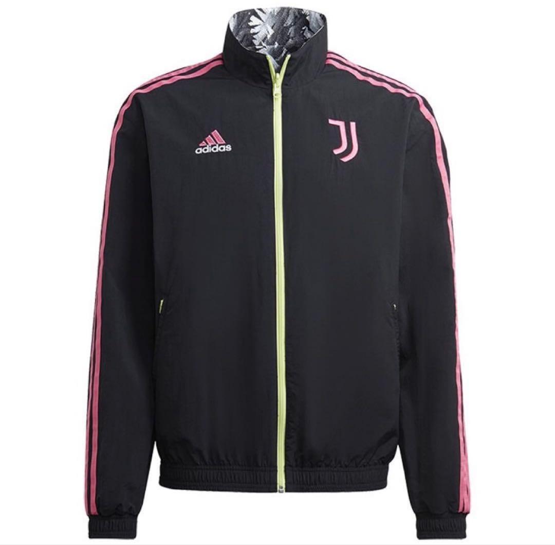 美品★adidas Juventus ピステ ウィンドブレーカー アンセム