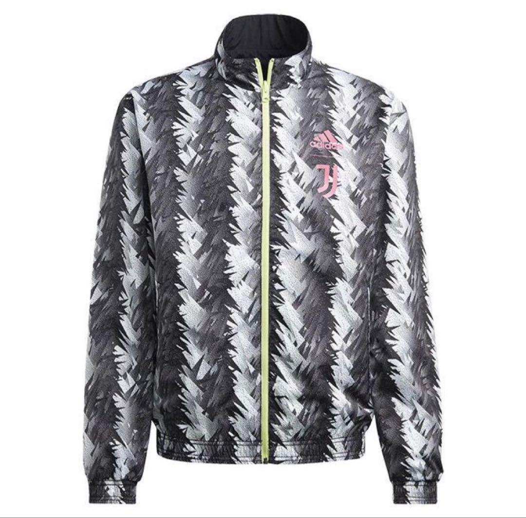 美品★adidas Juventus ピステ ウィンドブレーカー アンセム