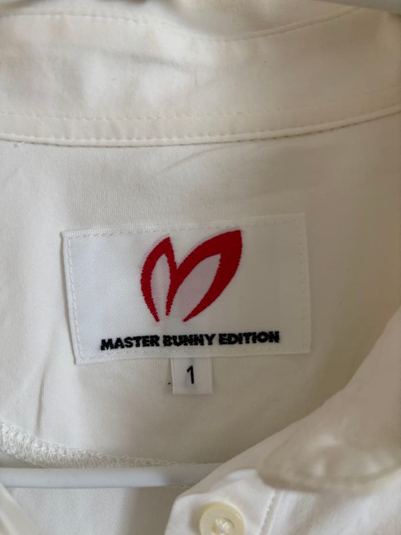 MASTER BUNNY EDITION レディースポロシャツ ホワイト