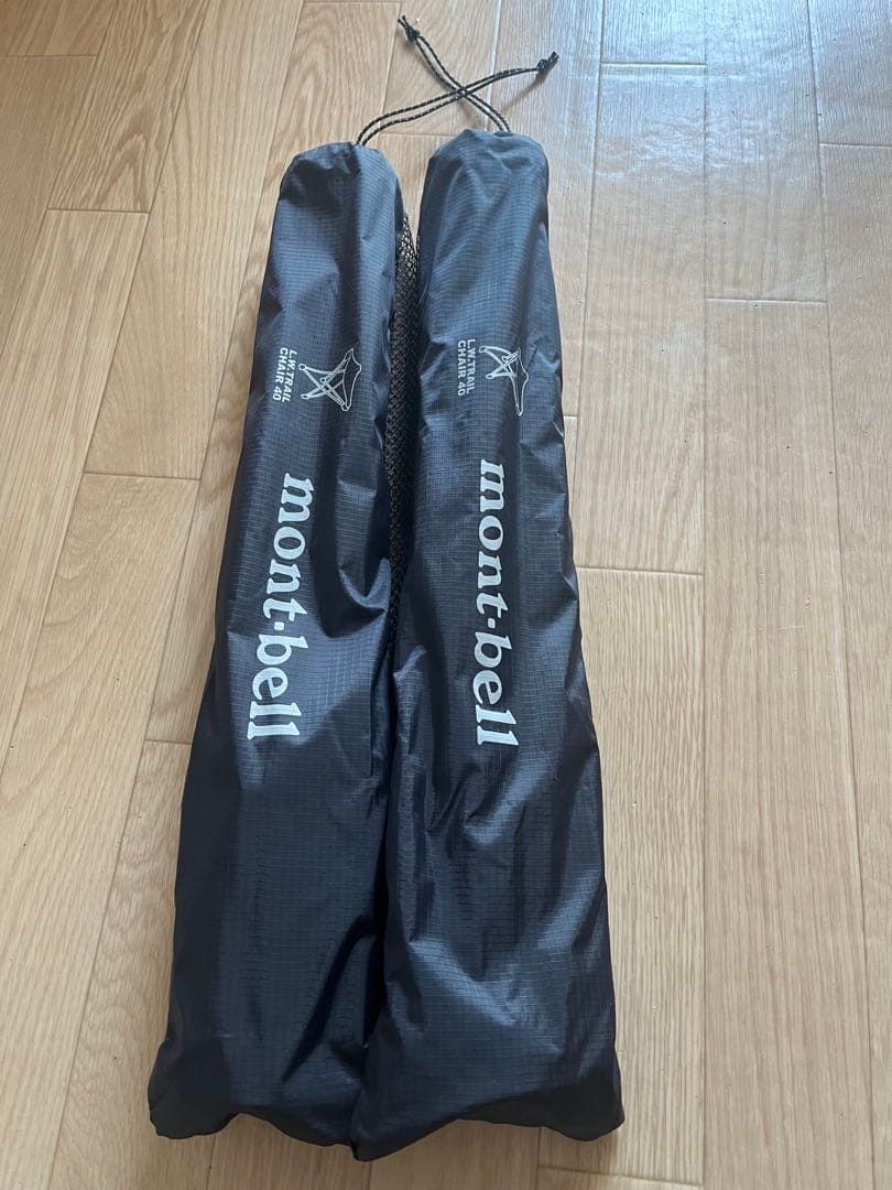 【美品】mont-bell L.W.トレールチェア 40 2個セット