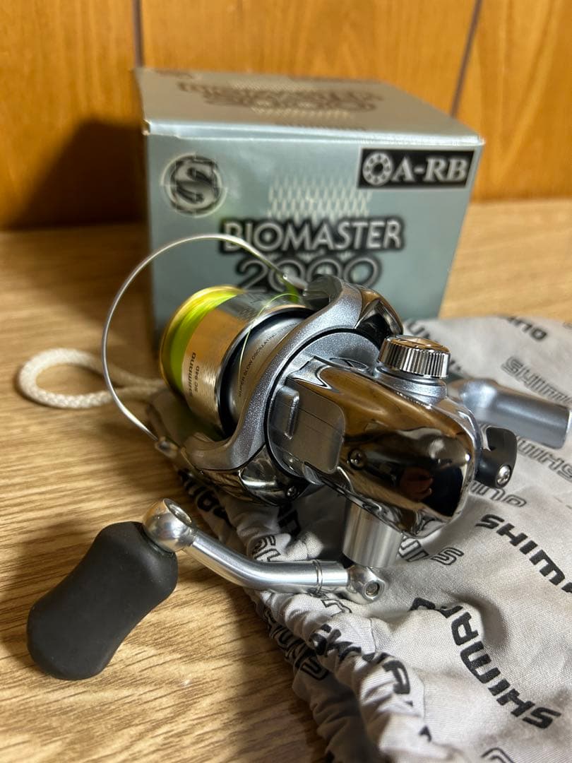 ［限定1点］SHIMANO 02 BIOMASTER 2000スピニングリール