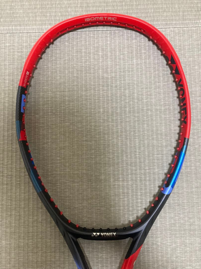 YONEX VCORE 100 テニスラケット G2 赤 2023年モデル