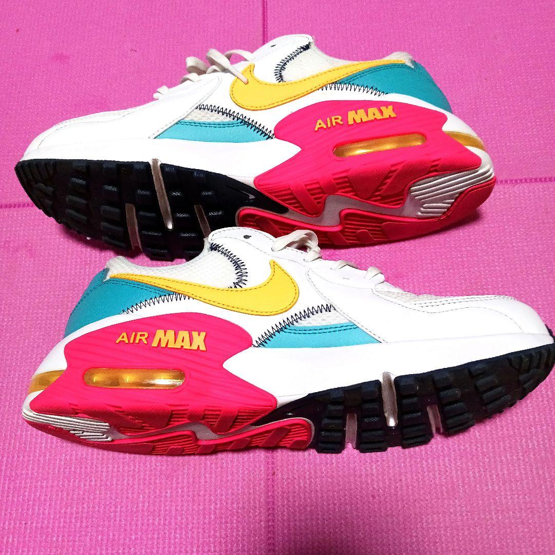 Nike Air Max シューズ ホワイト/ターコイズ/ピンク
