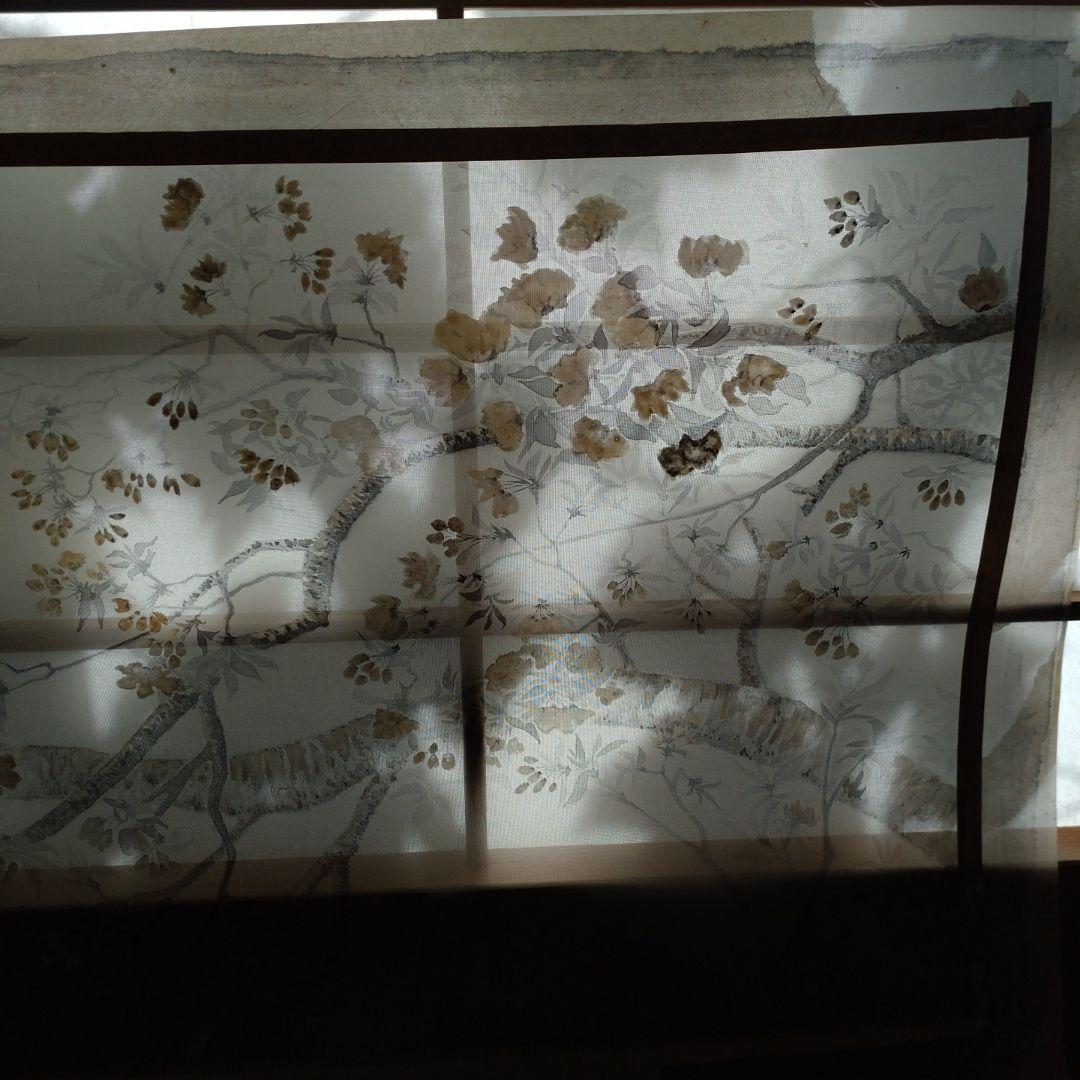 水墨画 夜桜