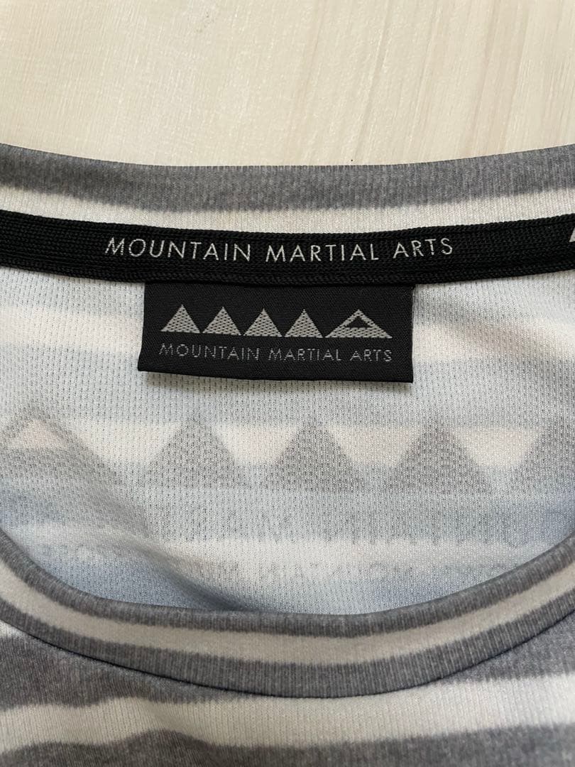 MMAマウンテンマーシャルアーツ/ボーダー柄ランTサイズM