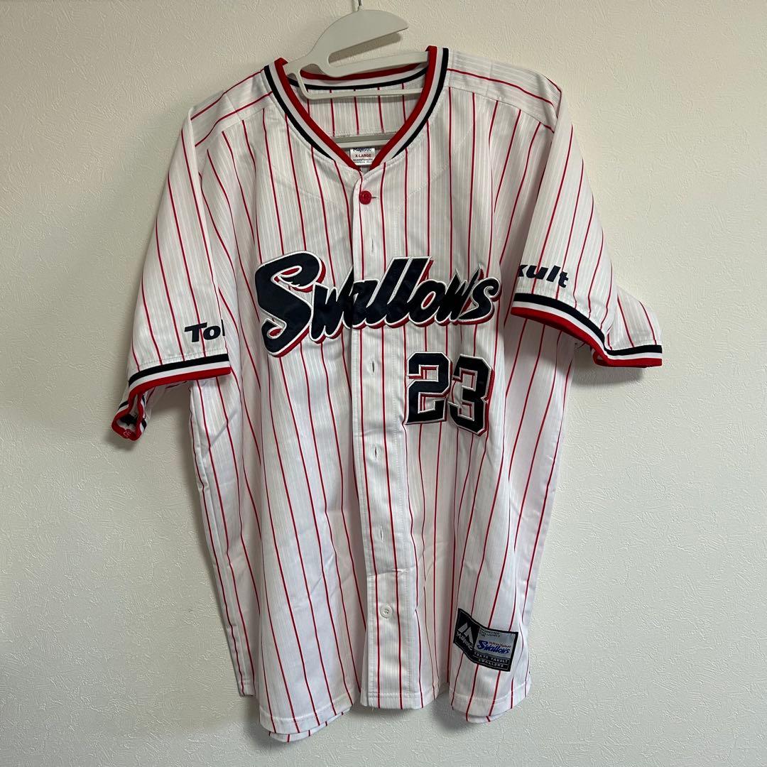東京ヤクルトスワローズ 青木宣親 ホーム レプリカユニフォーム XL