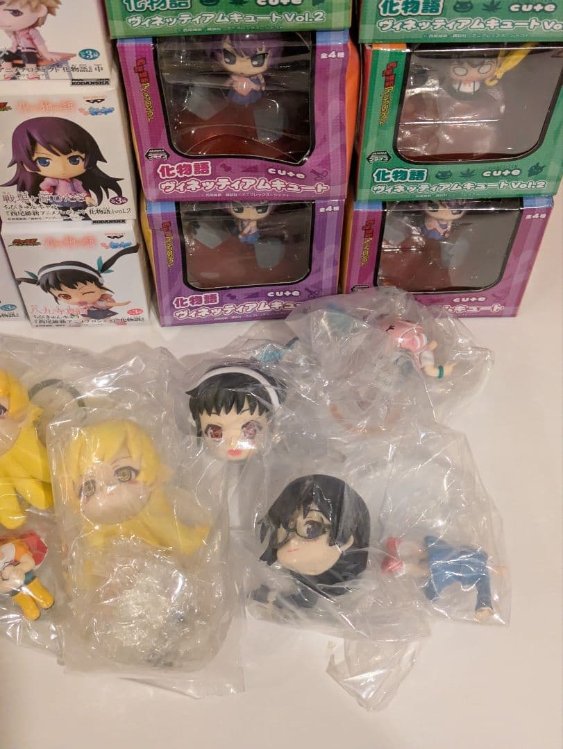 14 化物語 偽物語 フィギュアなど大量セット