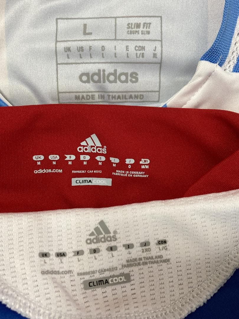 サッカー シャツ ユニフォーム アルゼンチン代表 チェルシー スペイン代表 古着