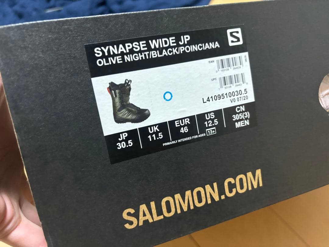 SALOMON SYNAPSE WIDE JP スノーボードブーツ