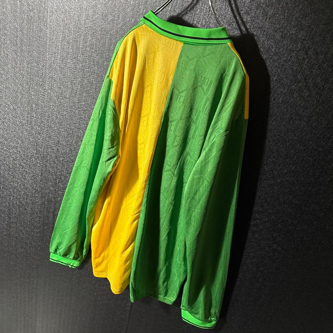 【★マンU】 アンブロ 古着 メンズサッカー 93年 ユニフォーム 2XL 希少