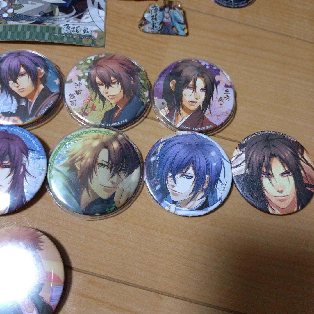 薄桜鬼 カード 缶バッジ アクキー アクリル ストラップ るるぶ