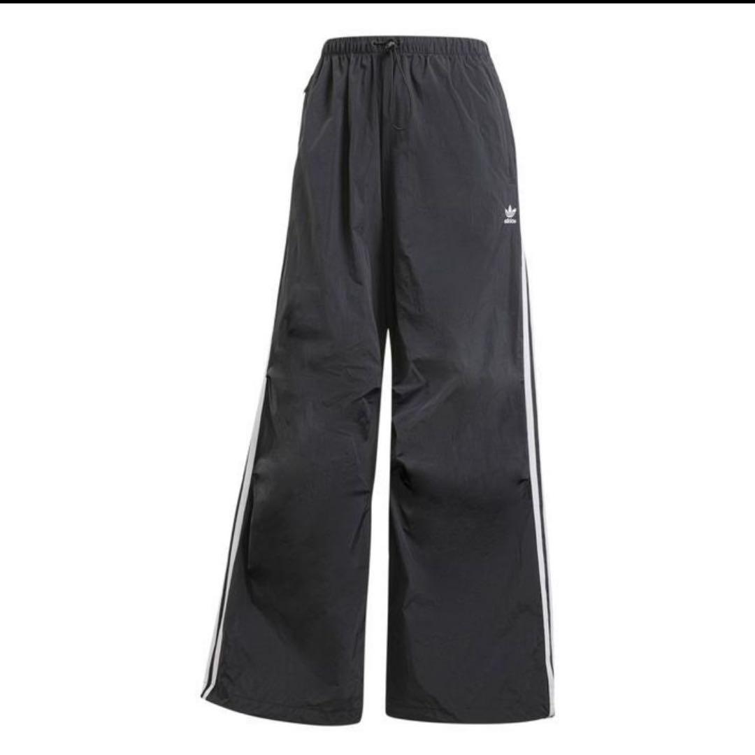 adidas アディダス パラシュートパンツブラック S